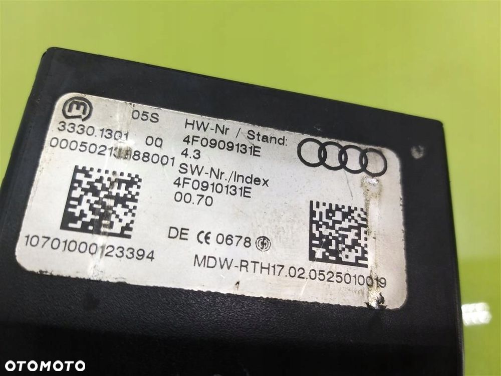 Zestaw odpalający startowy Audi A6 C6 2004-2011 3,0 D 4F0907401A 0281012153 - 10