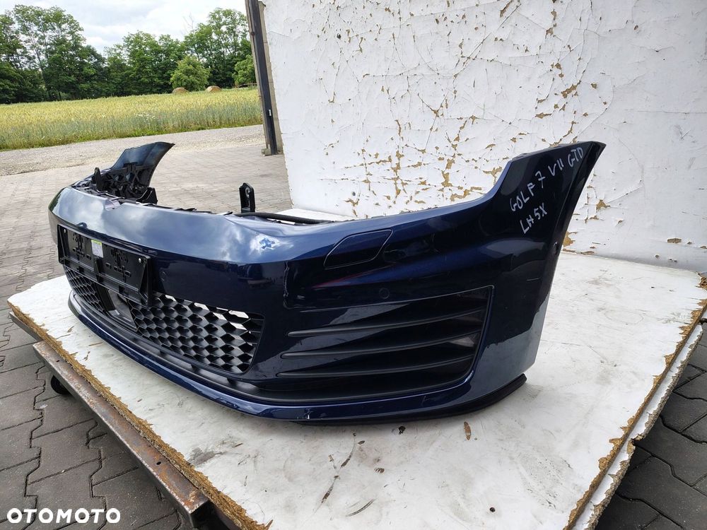 ZDERZAK PRZÓD PDC SPRYSKI POD RADAR VOLKSWAGEN GOLF 7 VII GTD LH5X - 3