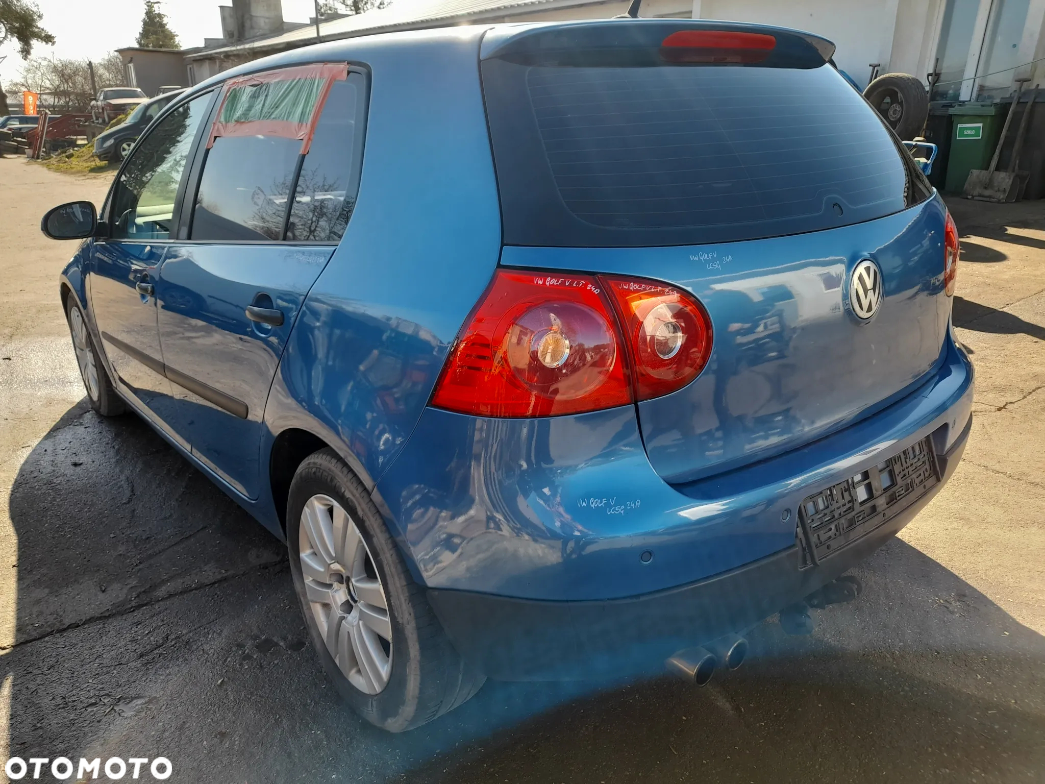 DRZWI PRAWY TYŁ PRAWE TYLNIE VW GOLF V - 21
