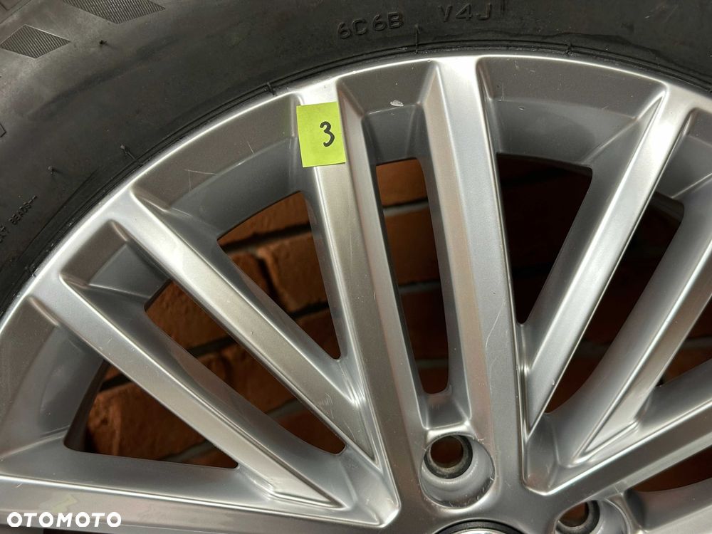 Koła Felgi 17 5x112 Volkswagen Tiguan Wielosezon Opony Jak nowe - 7