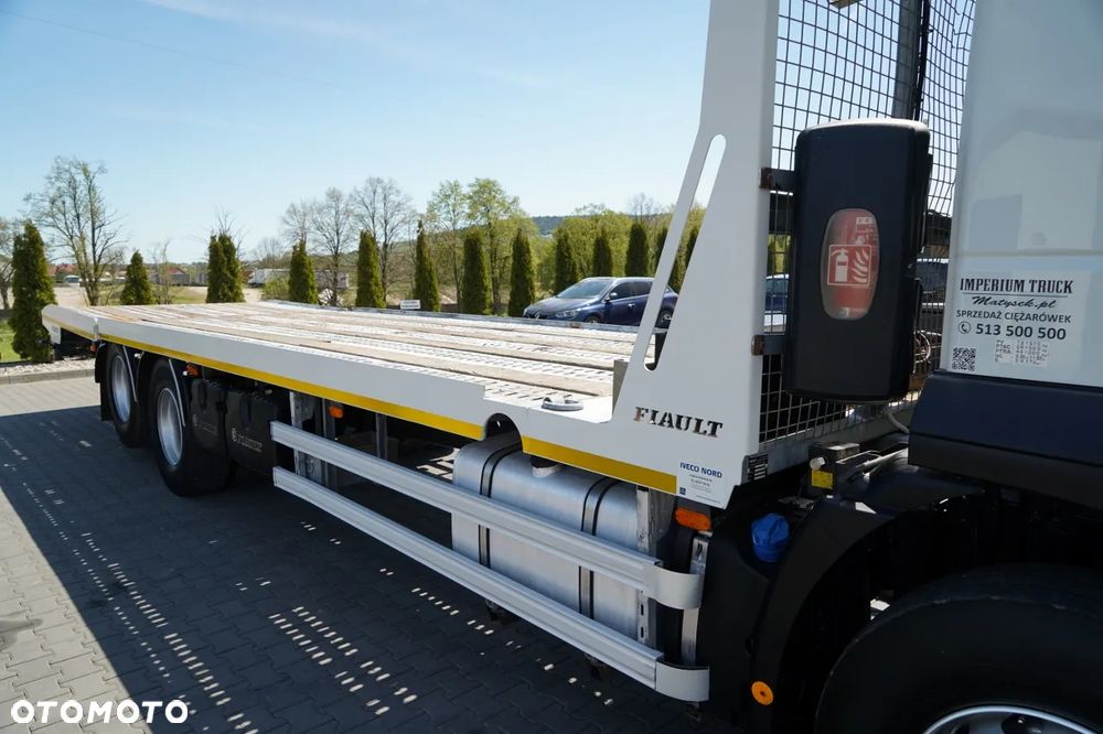 Iveco STRALIS 360 / 6X2 /  LAWETA / PLATFORMA 9,3 M / NAJAZDY HYDRAULICZNE / WYCIĄGARKA / OŚ PODONOSZONA  / EURO 6 - 16