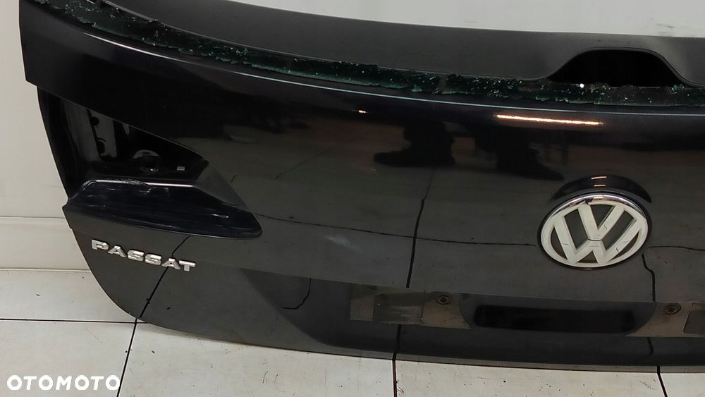 VOLKSWAGEN PASSAT B7 KOMBI 10R- KLAPA BAGAŻNIKA TYŁ TYLNA LC9X - 6