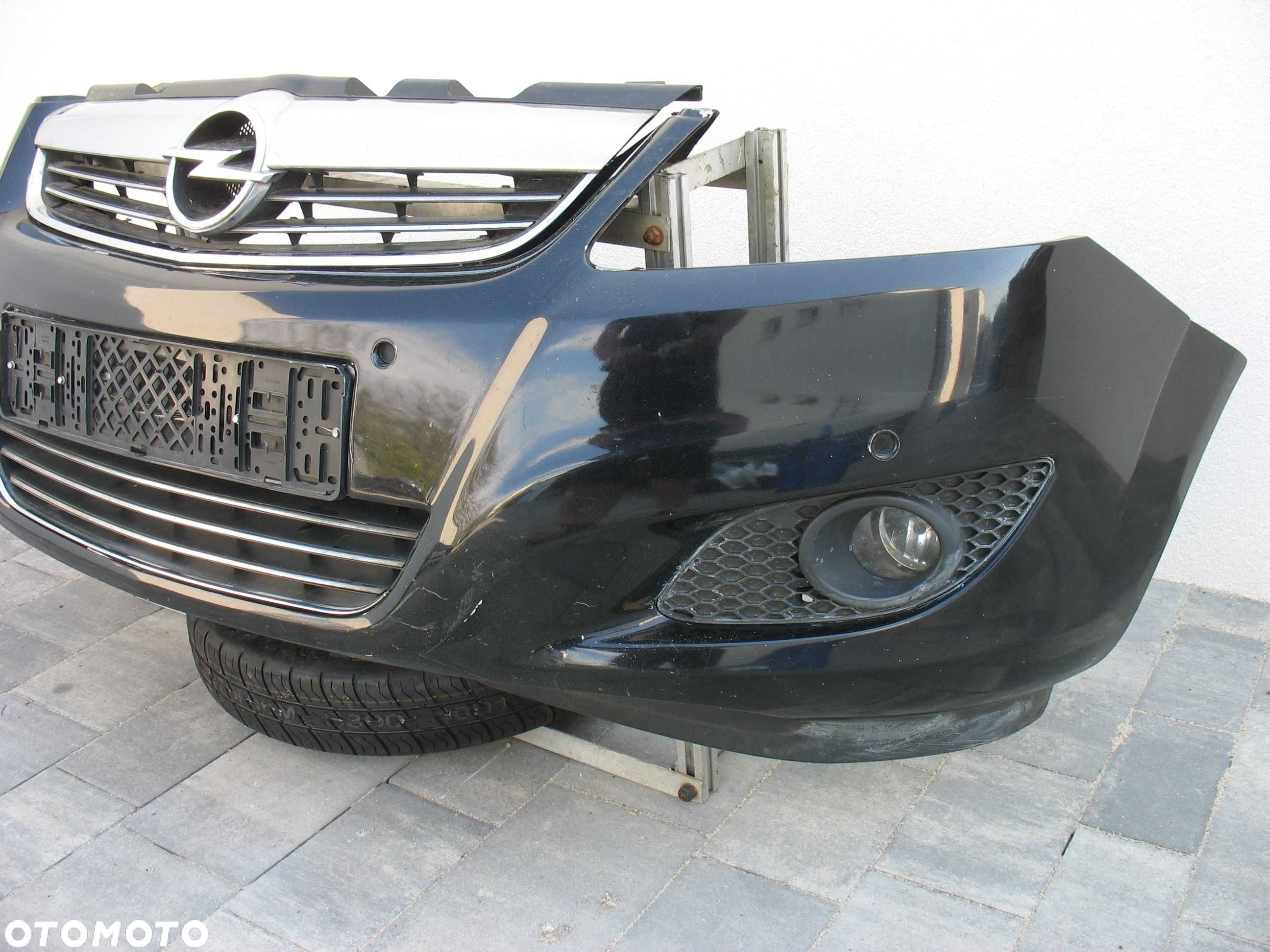 Opel Zafira B Lift zderzak przód 4xPDC z grillem Z-20r opis - 3