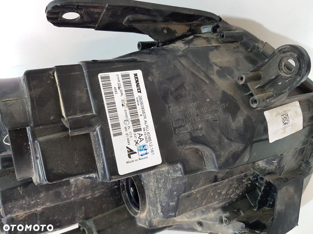 DACIA DUSTER II 2 LAMPA PRZÓD PRZEDNIA LEWA 260609367R EUROPA ORYGINAŁ - 7