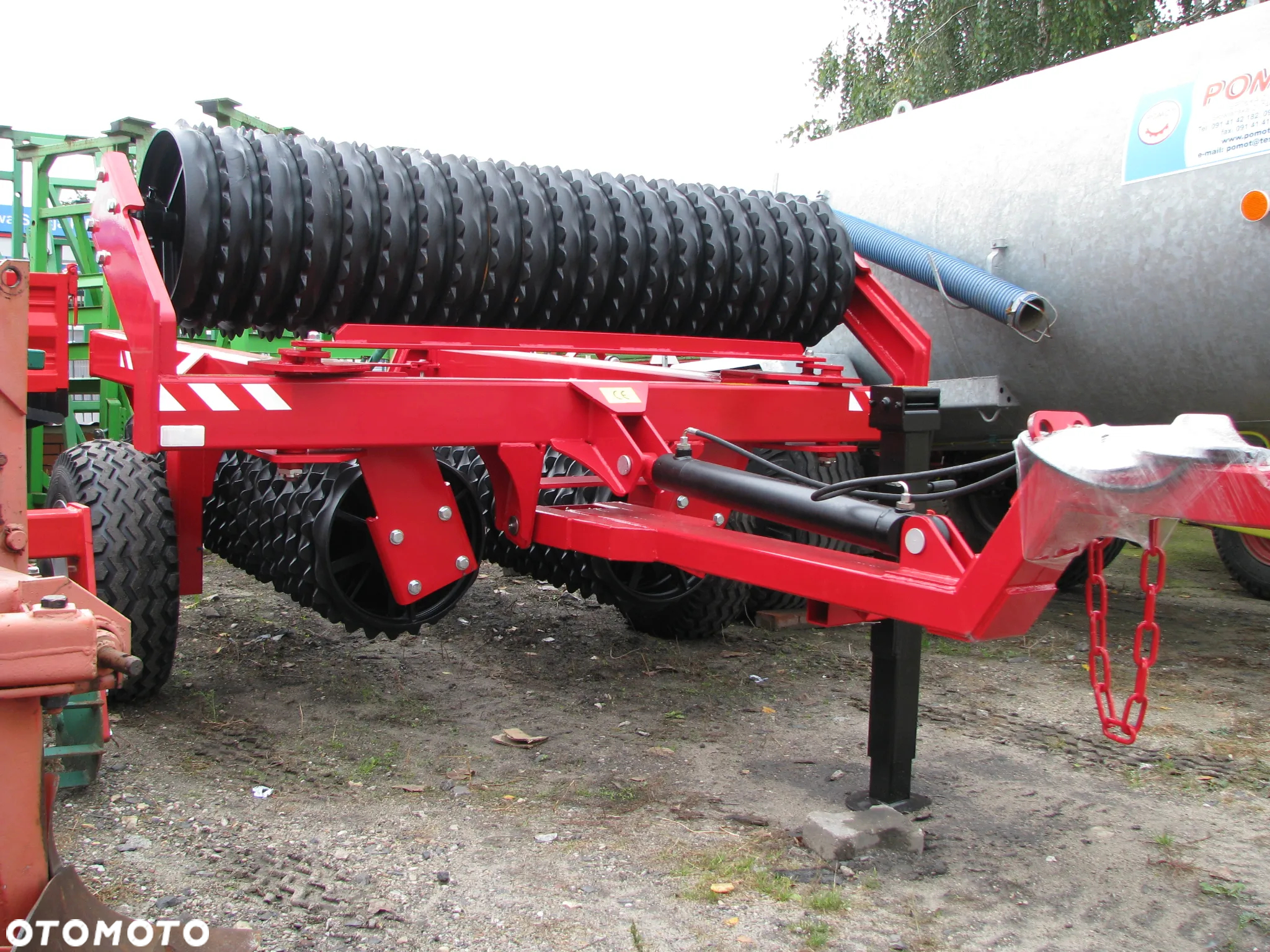 Agro Factory Wał uprawowy posiewny - łąkowy 3,0m-6,2m Euro-Masz, Agro Factory II, sekcje wał Cambridge śr. 450, 500, 530 - 9