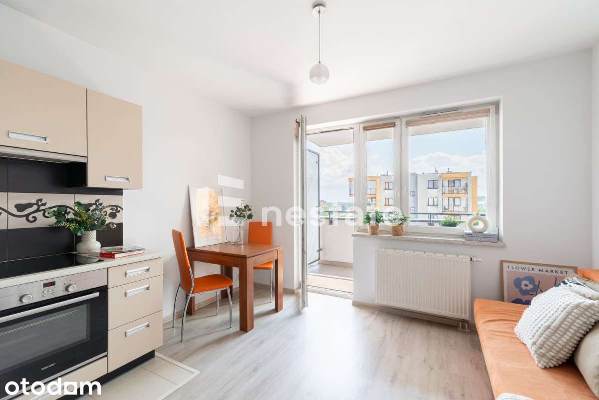 kawalerka z widokiem, balkon, blisko centrum