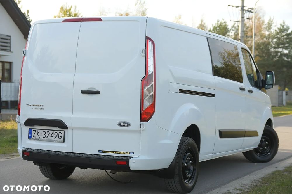 Ford Ford TRANSIT CUSTOM 2.0 LONG 130KM Salon PL Brygadowy 6 osób LED - 7