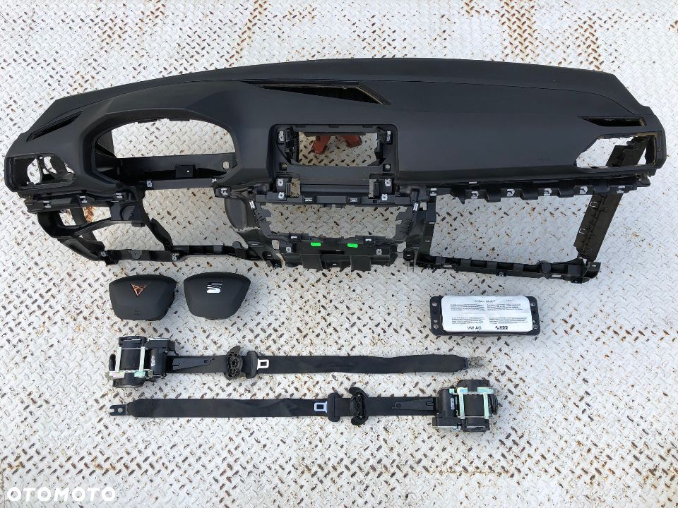 SEAT TARRACO DESKA KONSOLA KOKPIT PULPIT PÓŁKA PARAPET AIRBAG AIR BAG PASY PAS - 6