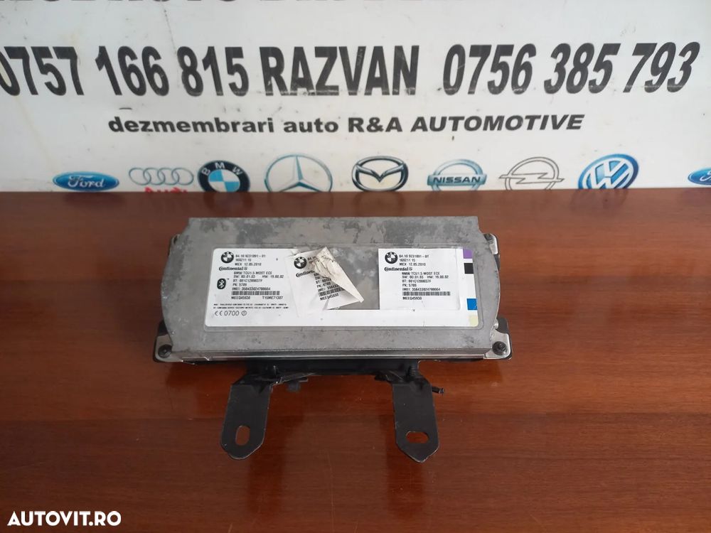 Modul Bluetooth Bmw X5 E70 X6 E71 F10 F11 F07 F01 F02 Cod  Factura Si Garantie - Dezmembrari Arad - 4