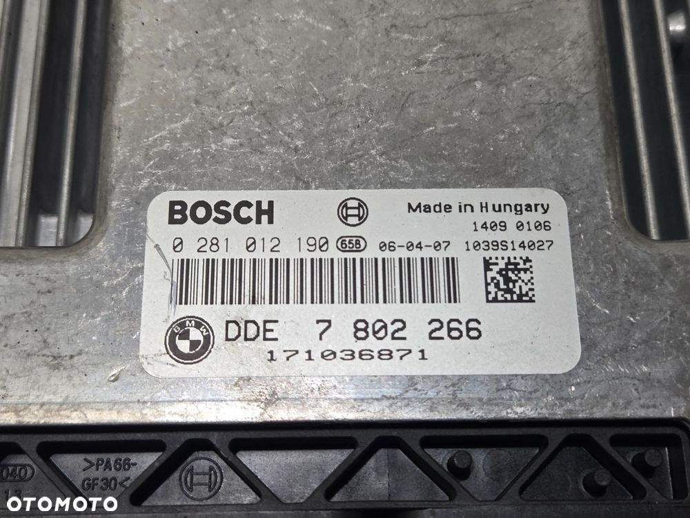 KOMPUTER SILNIKA BMW E60 E61 525 D 7802266 - 2
