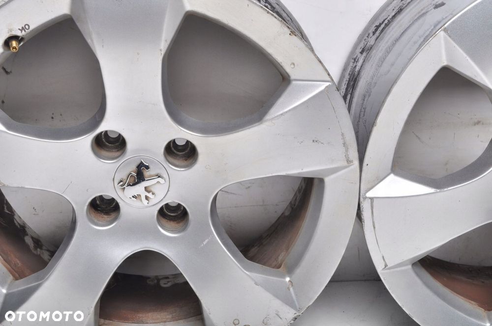 PEUGEOT 3008 5008 C3 C4 C5 FELGI ALUMINIOWE R17 7.5J 4X108 ET29 9673738677 - 12