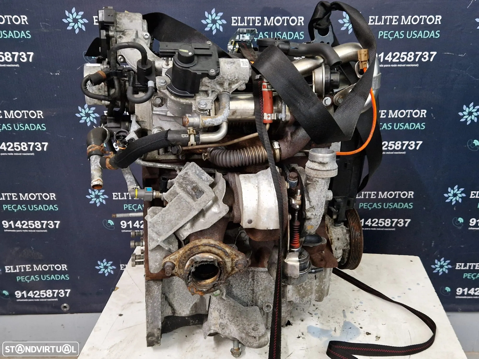 Motor usado K9K646 NISSAN NV200 1.5 DCI 110CV KADJAR QASHQAI SCENIC CAPTUR 95CV - 2