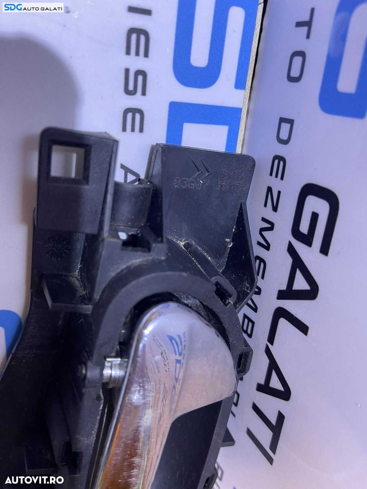 Clapeta Maner Interior Deschidere Usa Portiera Stanga Fata Peugeot 407 2004 - 2011 Cod 9652917880 - 3