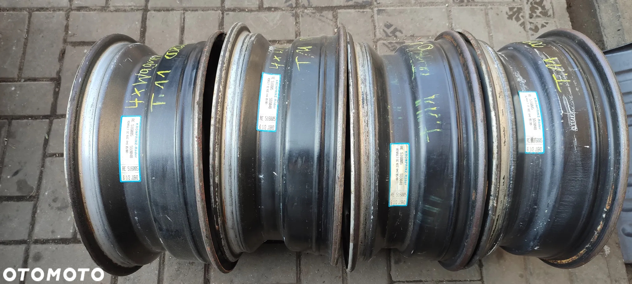 FELGI 5x108 6.5Jx16 CALI REANULT SCENIC Rx4 4x4 4 SZTUKI KOMPLET - 7
