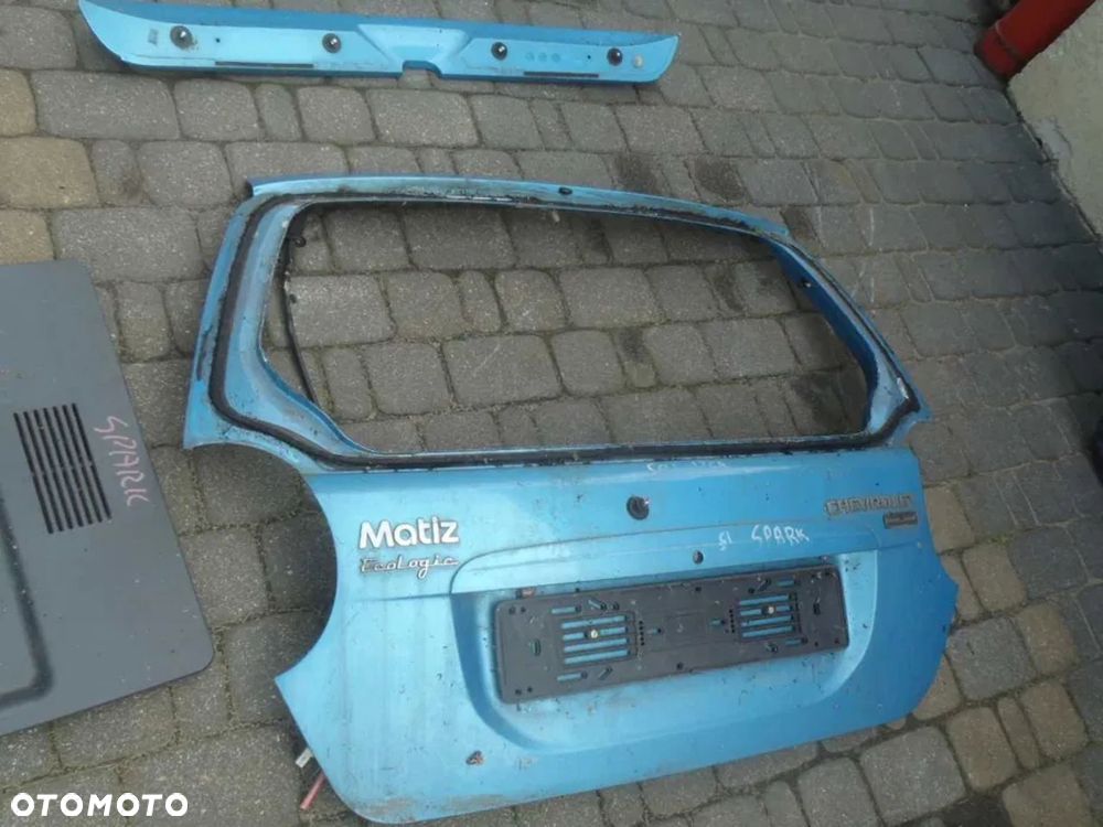 lotka spoiler tylna klapa szyba silniczek tył daewoo matiz spark - 2