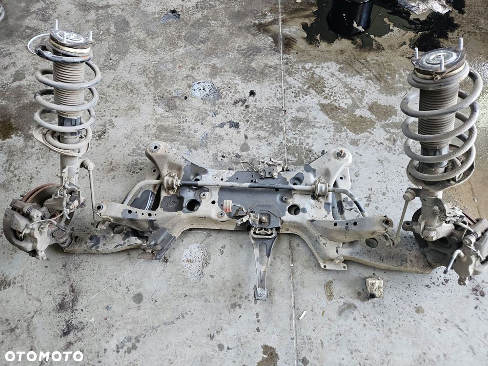 ford transit custom mk8 lift 2.0 tdci kołyska sanki wózek mcpersony komplet - 1