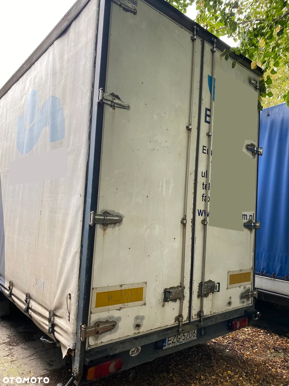 Renault Midlum 220 zestaw z przyczepą tandem firanka - 4