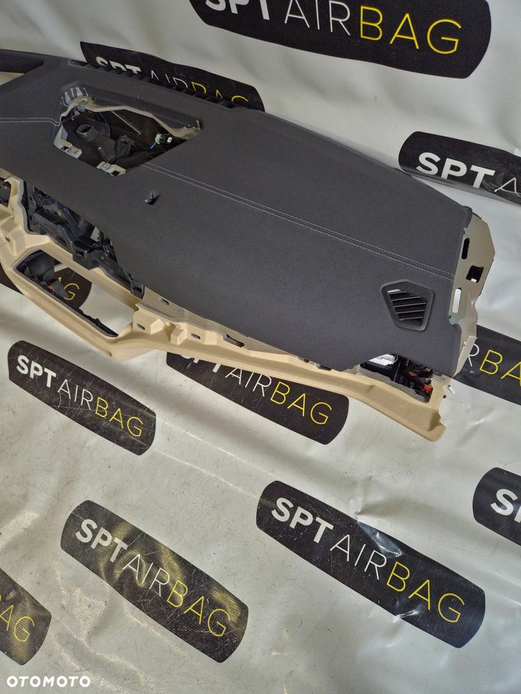 BMW G20 G21 SERIA 3 LIFT DESKA ROZDZIELCZA NITKA KONSOLA KOKPIT PULPIT PODUSZKI AIRBAG AIR BAG PASY KIT SET - 4