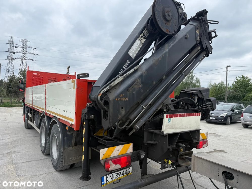 Scania P360 / 6x4 / HIAB 211 / Stan NOWY / - 4
