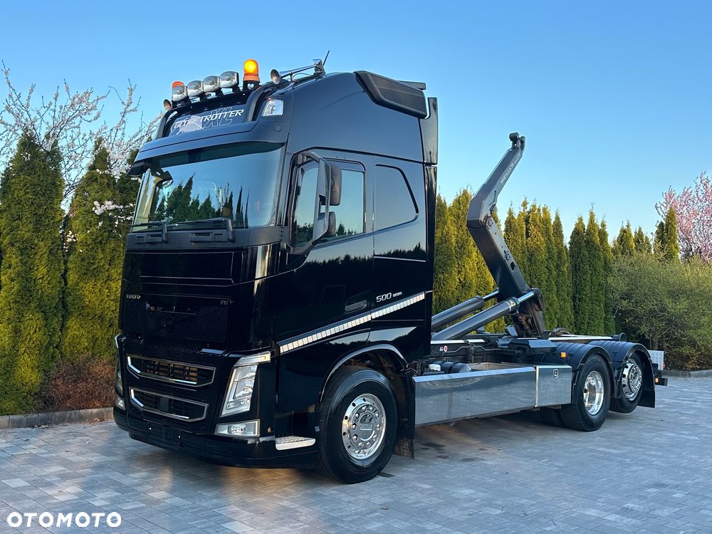 Volvo / FH 500 / 6X2 / HAKOWIEC / MEILLER -KIPPER 21-67/ Oś-SKRĘTNA-PODNOSZONA / - 21