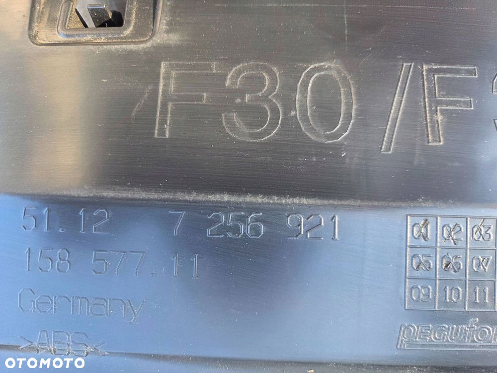 bmw 3 f30 f31 ślizg zderzaka tylnego tył moduł smart opener komlet 7256921 - 4