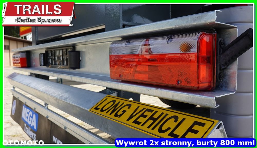 Inny 25m³ obj. wywrot boczny, podłoga gr. 5,0 mm HARDOX 450 !!! - 36