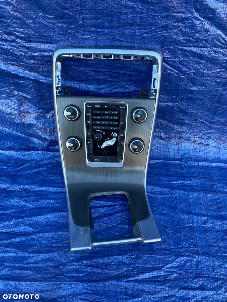 PANEL KLIMY STEROWANIA KLIMATYZACJIĄ  NAWIEWU CLIMATRONIC VOLVO S60 V60 I   8632427 - 2