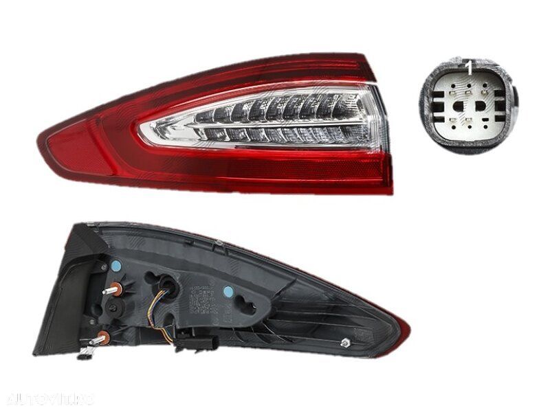 Lampa spate, stop Ford Mondeo, 03.2015-01.2019, Model Hatchback, stanga/dreapta, 5 usi, exterioara; LED, DEPO - 1