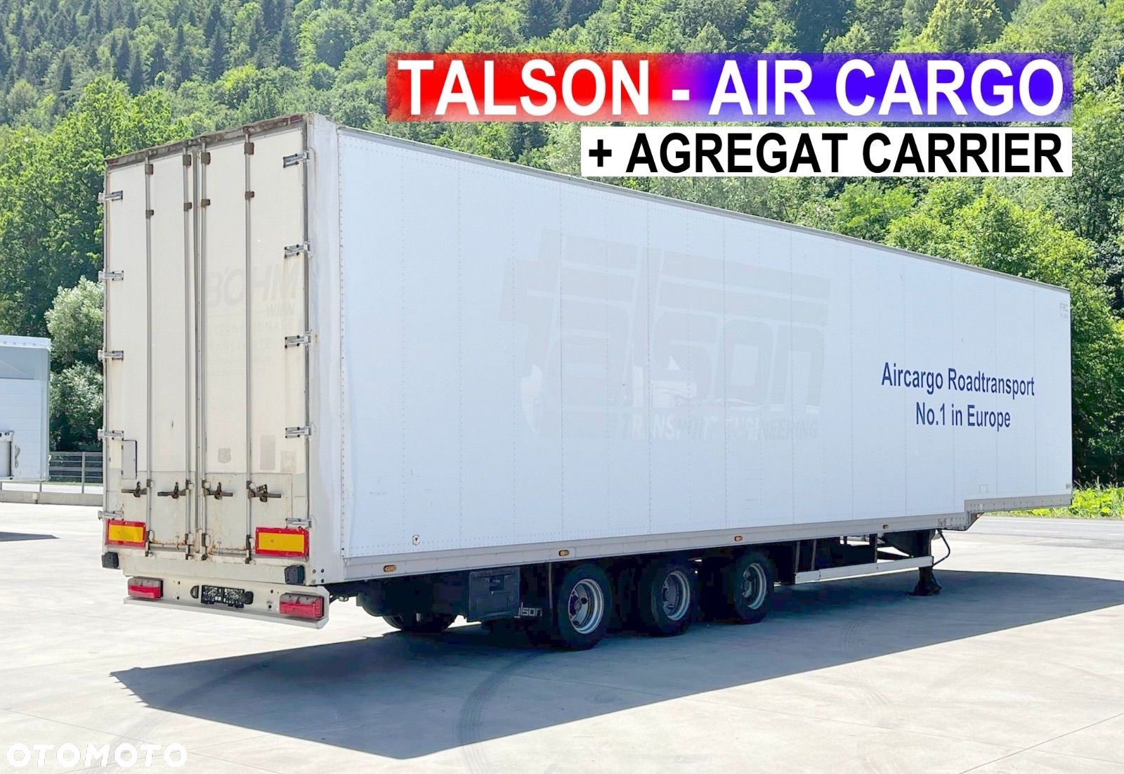 Talson Chłodnia Air Cargo // Carrier Maxima // 2006 Rok // Rolki // Przesyłki lotnicze // - 1