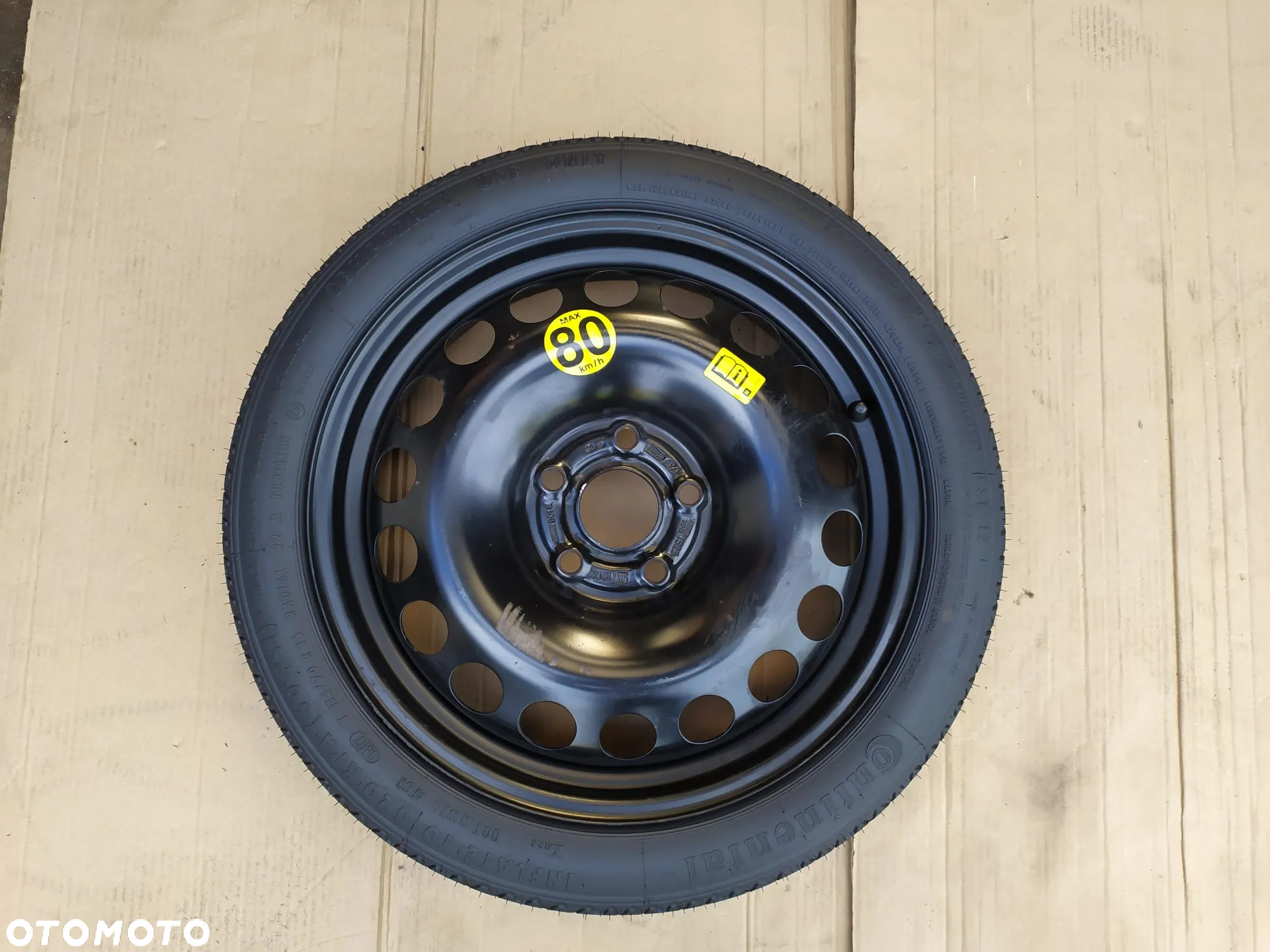 KOŁO DOJAZDOWE R16 5x105 OPEL ASTRA IV J + ZESTAW - 7