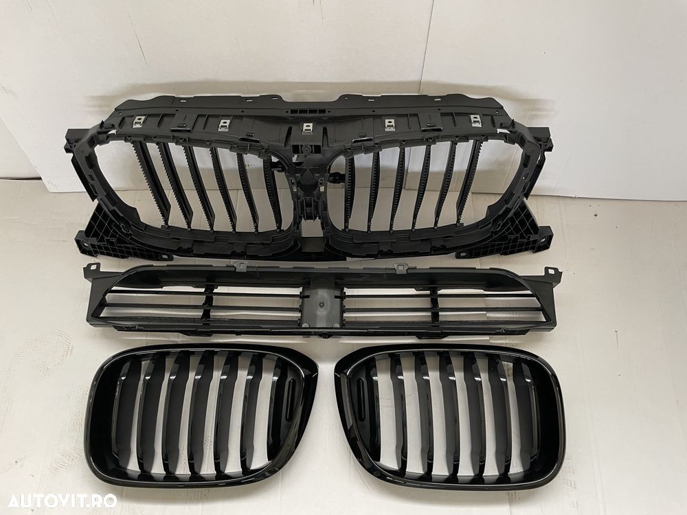 Grila grile bara BMW X3 G01 X4 G02 trager bara capota nari - 2