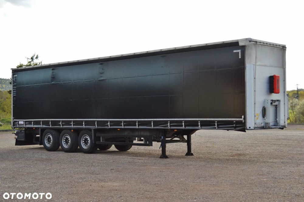 Schmitz Cargobull - Firanka / Oś podnoszona / STANDARD !!! - 1