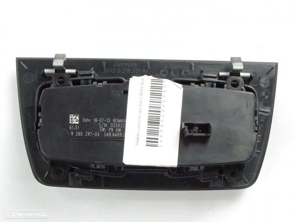 Modulo comando das luzes Seminovo/ Original BMW Série 2/BMW Série 3/BMW Série 4... - 3