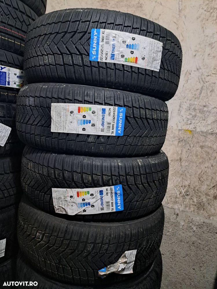 4 anvelope 225/45 R17 Sunny all season , Noi ! - 1