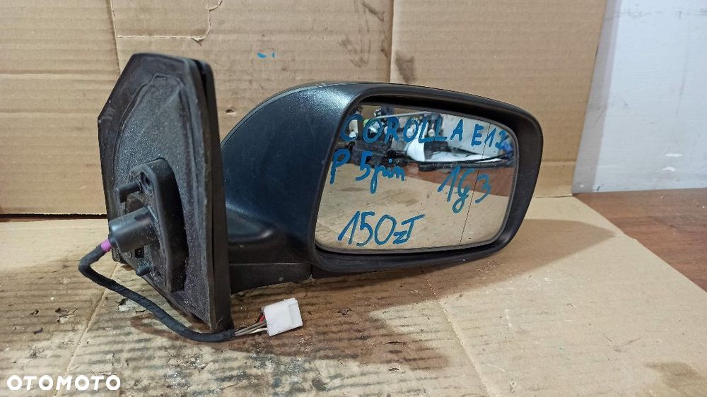 #LUSTERKO PRAWE 5 PIN TOYOTA COROLLA E12 1G3 - 1