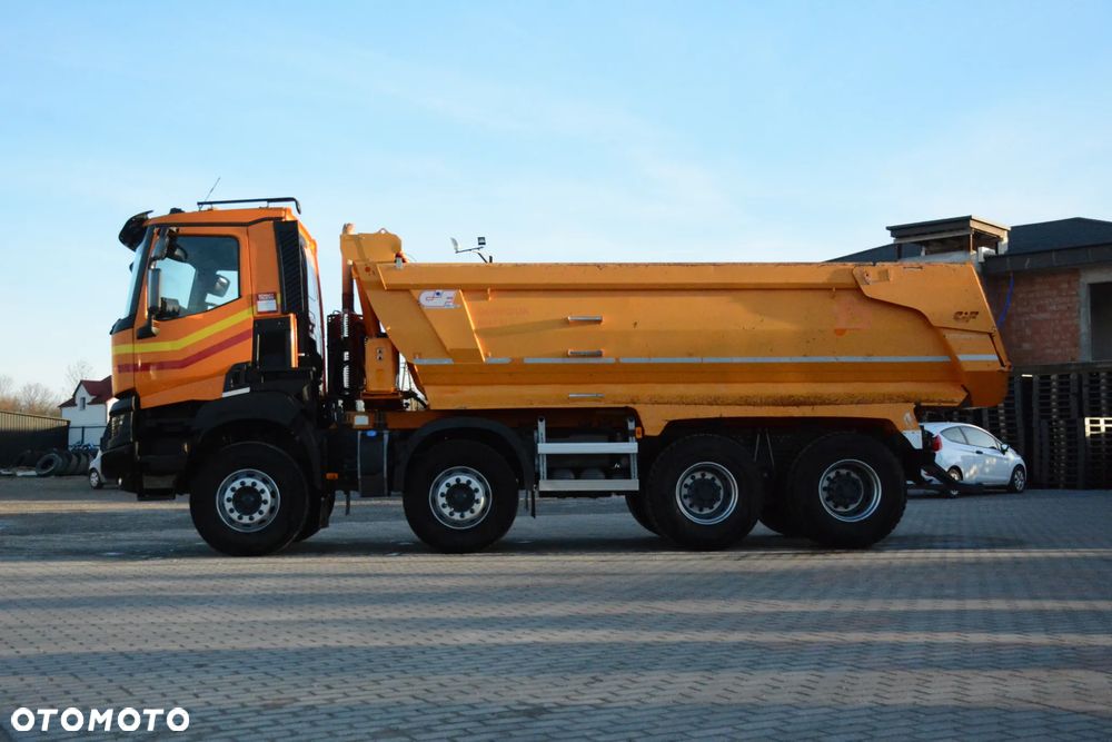 Renault K 480 / 2018r. / 8x4 / Mulda / CiF / Resor / Super stan - 8