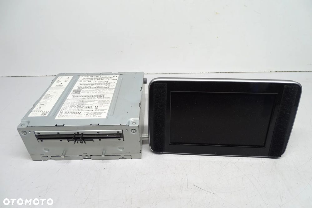 Mercedes W205 radio nawigacja COMAND czytnik navi wyświetlacz monitor  A2059008917 - 4