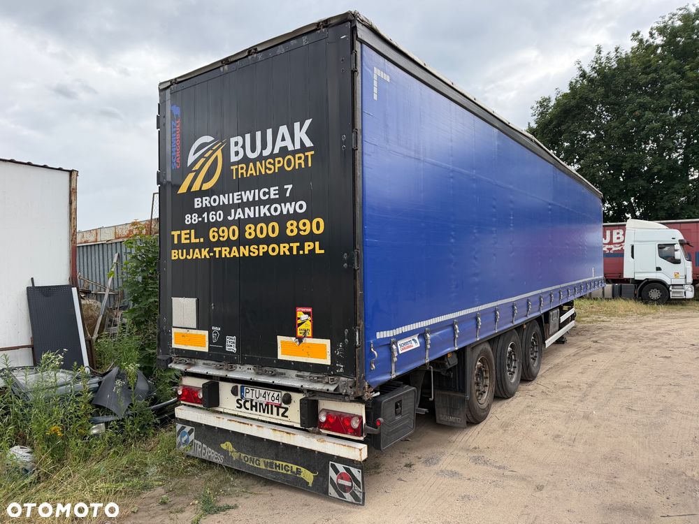 Schmitz Cargobull / STANDARD / KOŁO ZAPASOWE / ŁADNE PLANDEKI / OSIE SAF / 2014 ROK !! - 2