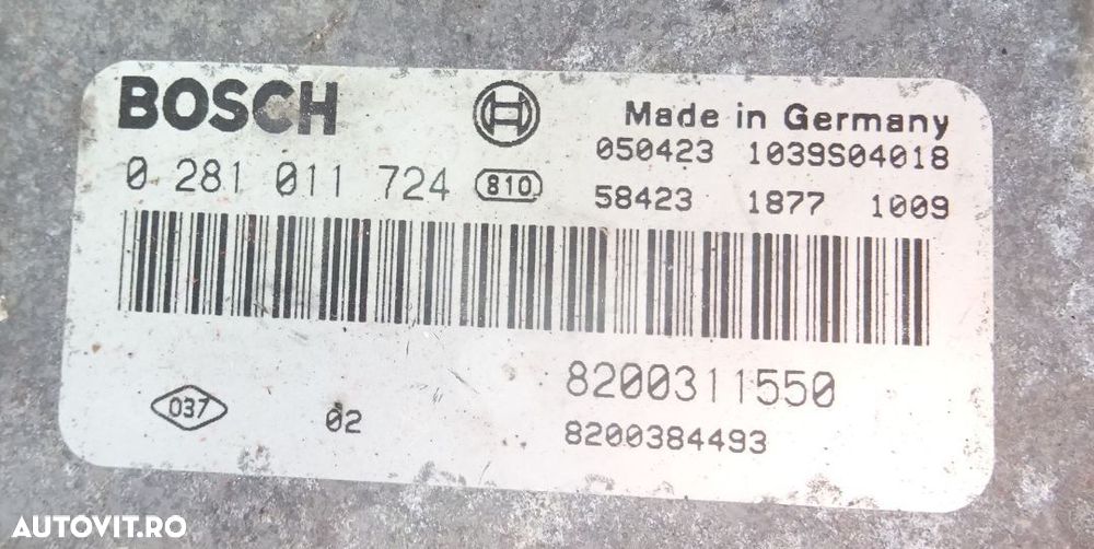 Calculator motor Renault Espace 2.2 DCI din 2005 - 2