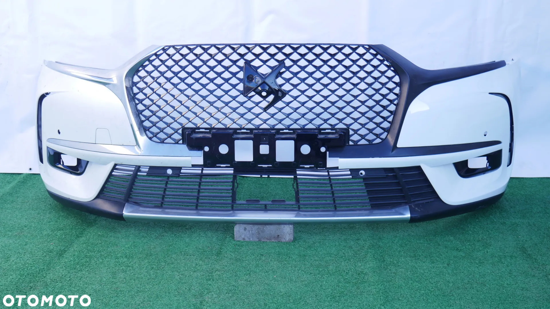 DS7 DS 7 DS-7 ZDERZAK PRZÓD GRILL ATRAPA LED DRL LEWY 9815740780 LAMPA LEWA PRZOD LED VISION EUROPA 9816527080 KIEROWNICA POWIETRZA ŚLIZGI - 3