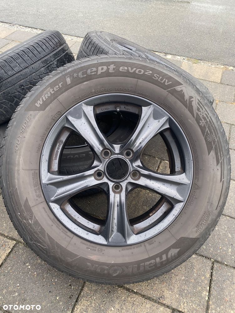 Opony zimowe z alusami 215/70/16 - 2