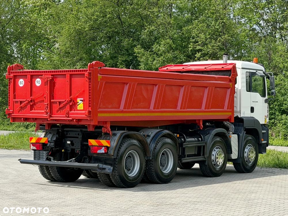 MAN TGA 35.400 * WYWROTKA 6,00 m + BORDMATIC * 8x4 * STAN BDB - 8