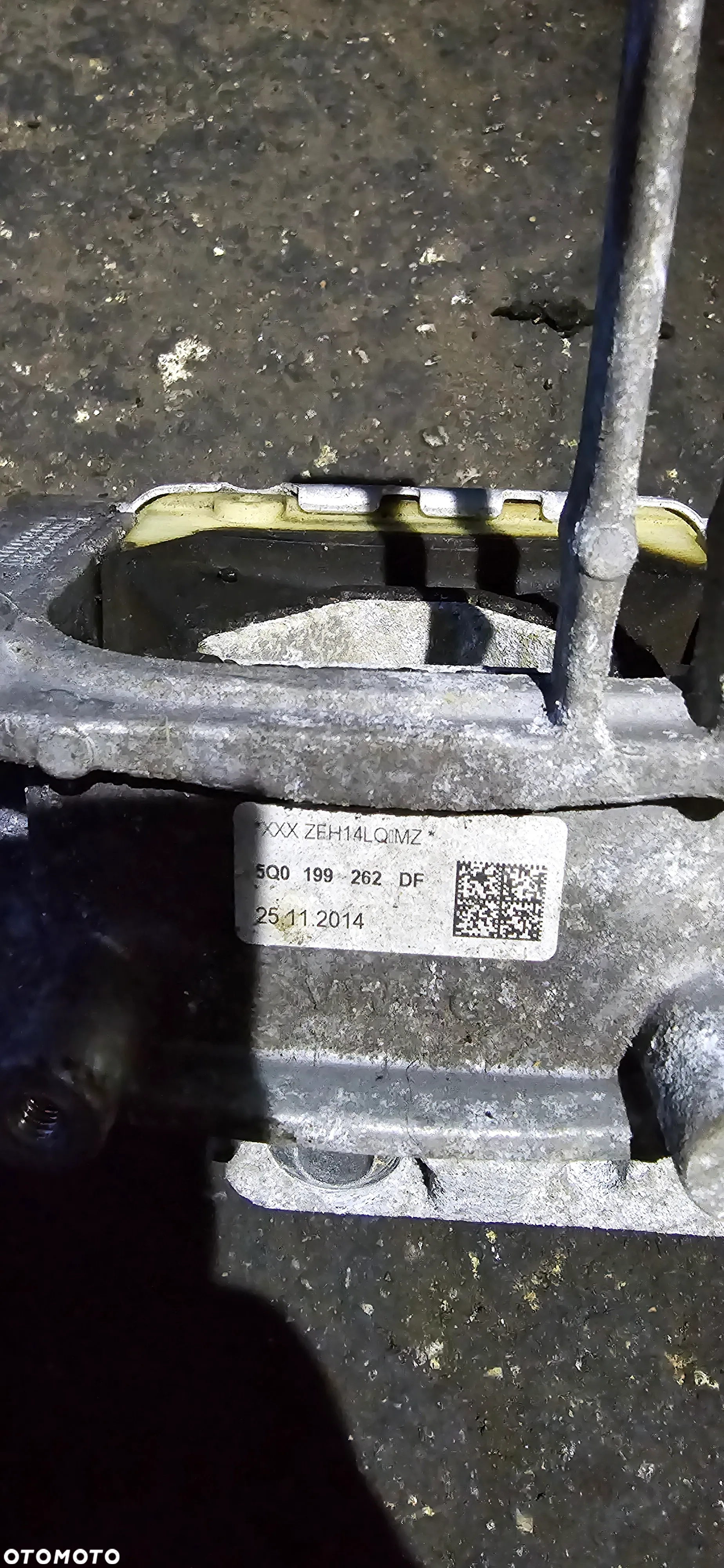 PODUSZKA ŁAPA SILNKA VW AUDI SKODA 5Q0199262DF - 2