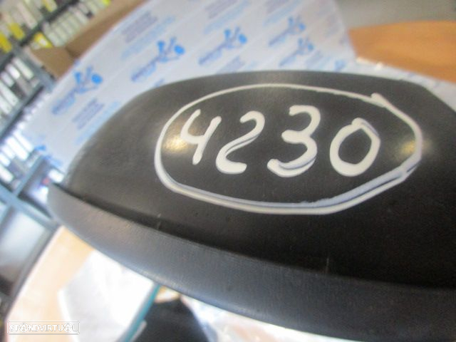 Espelho Esp4230 FIAT 500 2 FASE 1 2009 1.3D 75CV 3P BRANCO ESQ SEM CAPA 5 PINOS - 4