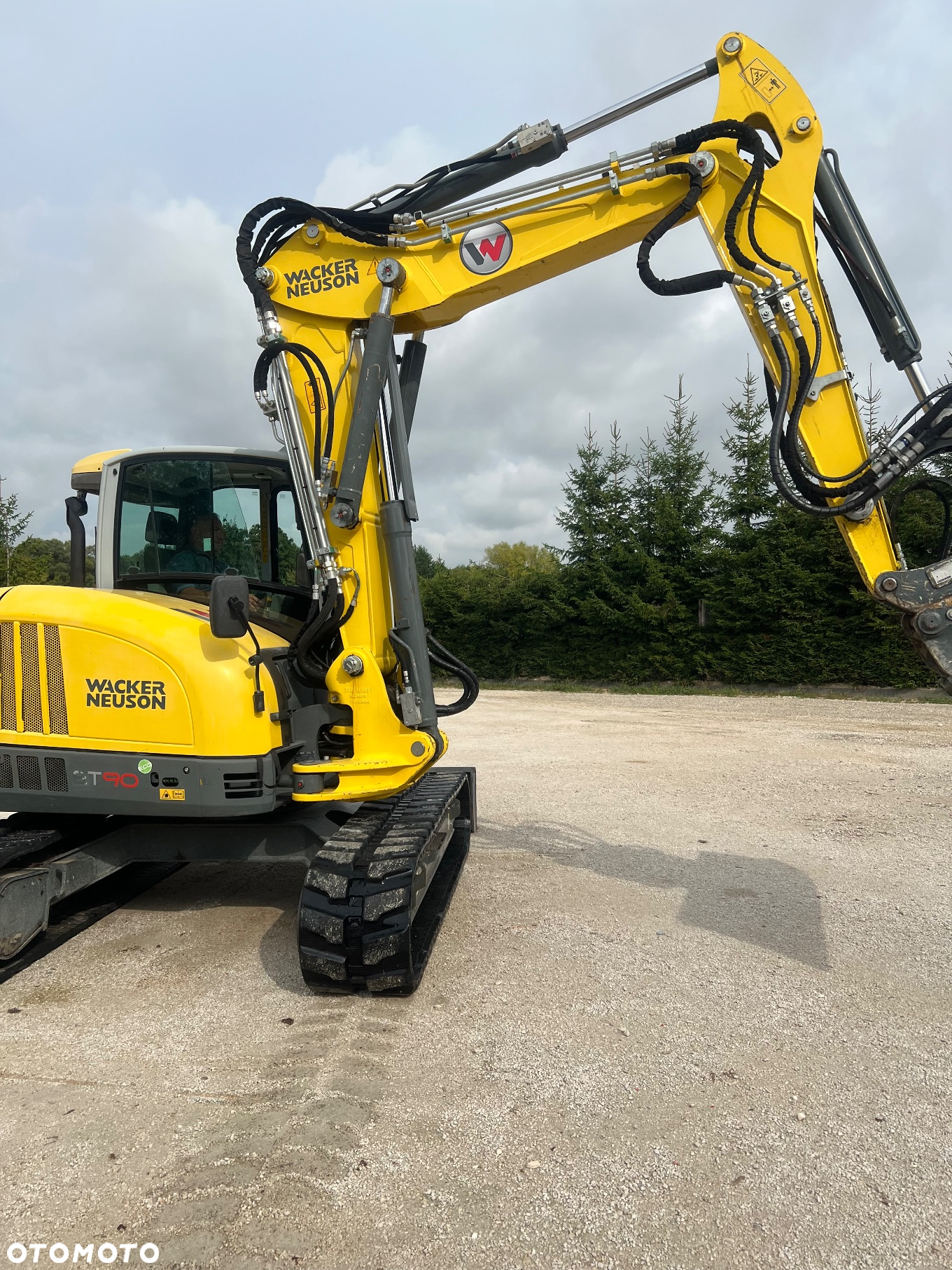 Wacker Neuson Koparka gąsienicowa 3xRAMIE łamane Wacker Neuson Et 90 KLIMA Deutz hydrozłącze hydrauliczne Liebherr SW33 LIKUFIX SWA33 + pilot auto hydrauliki 3 x łyżki org Liebherr 9 ton ET90 gumowe gasiennice 1 wł Cat 308 Jcb Yanmar atlas TEREX Liebherr złącze - 17