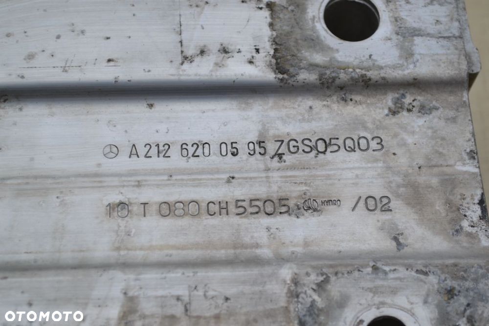 MERCEDES W212 E-KLASA STREFA ZGNIOTU PRZÓD LEWA 2126200595 - 2