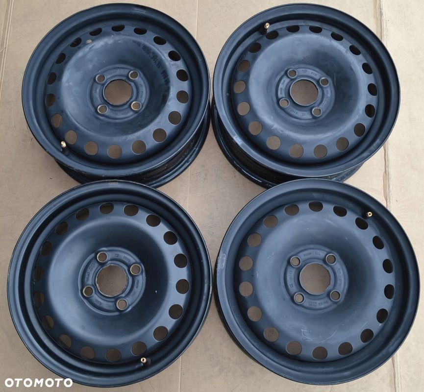 FELGI STALOWE OEM VW SKODA SEAT 4x100 5J14 ET 35 x4szt F-516 - 2