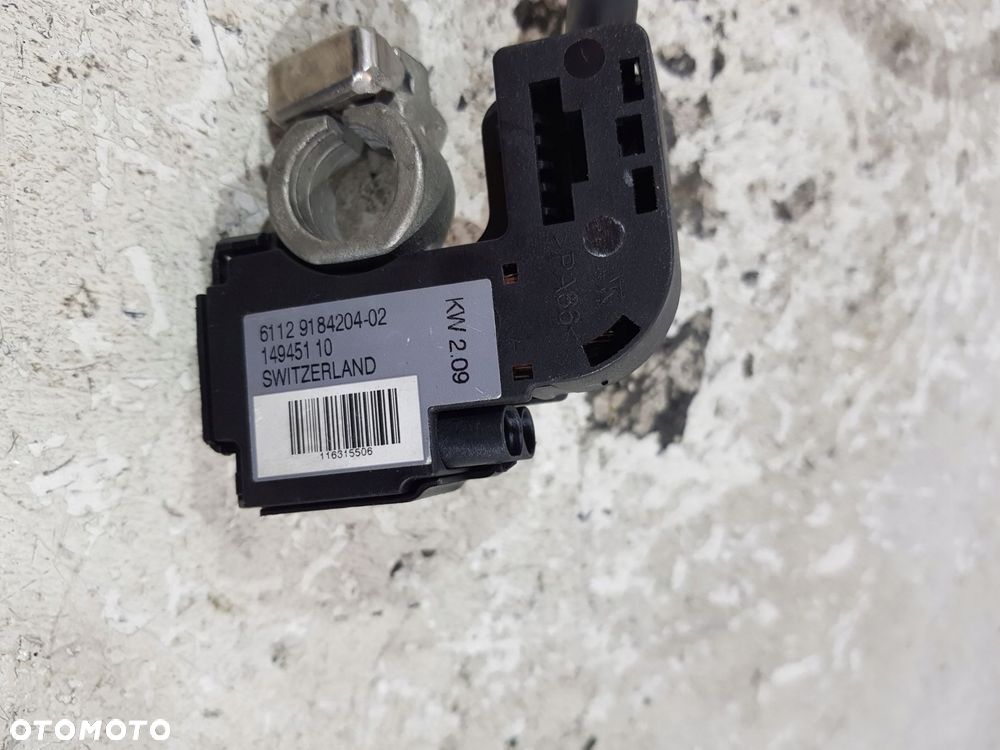 klema minusowa przewód 9184204 bmw e60 e61 lci eu - 3