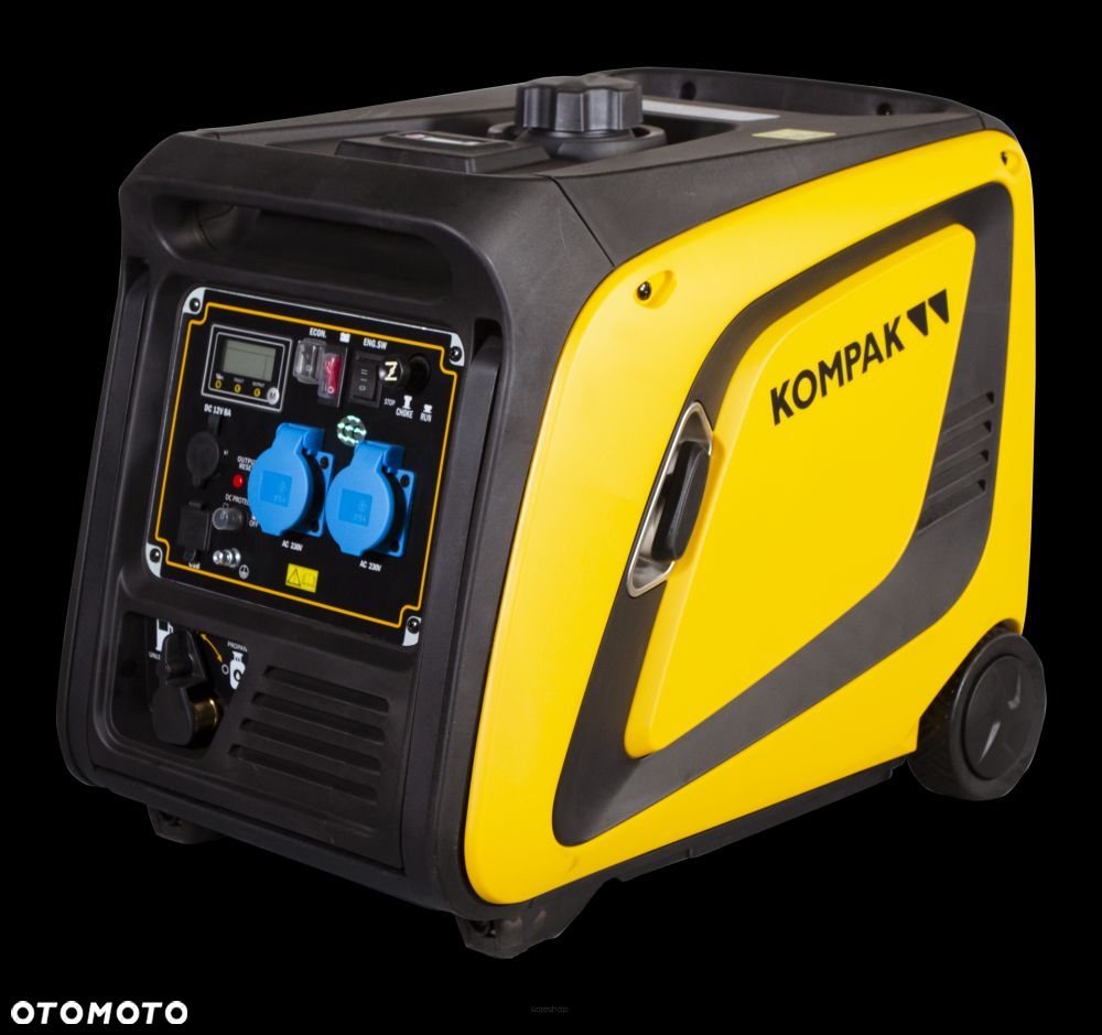 Agregat prądotwórczy Kompak KGG39EI-DF 3,9kW benzyna gaz inwerter wyciszony - 1