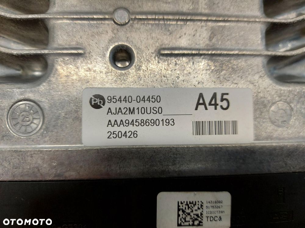 Picanto IV III LIFT sterownik ecu komputer silnika 1.0mpi 95440-04450 - 2